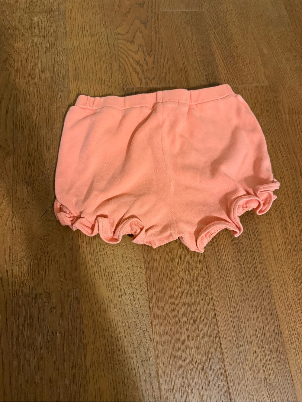 TBBC The Beaufort Bonnet Company Pink Coral Ruffle Pima Cotton Shorts Size 7 - Picture 5 of 7